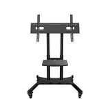 Mobile stand for TV or interactive panel 50"-83" max 70 kg, Tilting, black TS1380