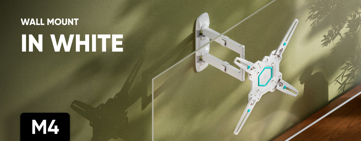 M4 Wall Mount in White