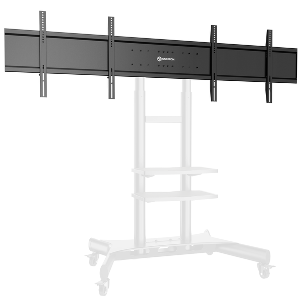 Dual VESA Panel for Mobile Stand, Black ADV-1881