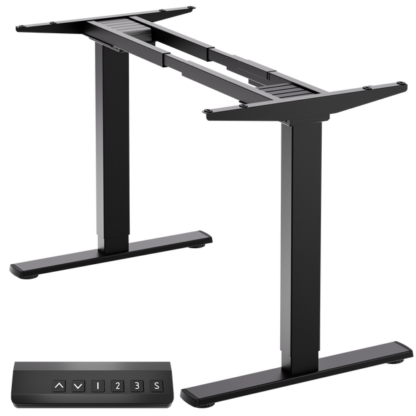 Motorized Under Desk with Height Adjustment max 100 kg, Black CDF222E-B