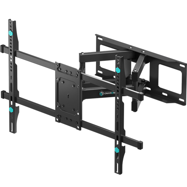 Full-Motion TV Wall Mount for 40"-75" max 46 kg, Black M6L