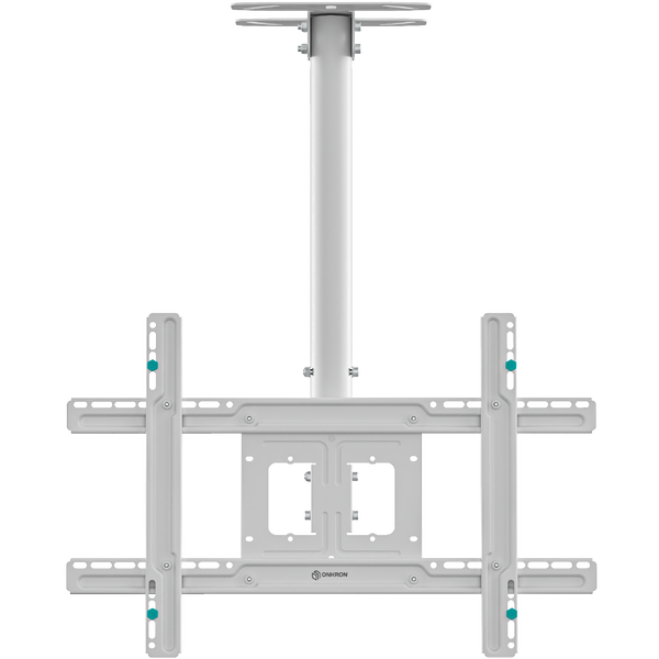Ceiling mount for TV 32"-80" max 68 kg, tilt-swivel, white N1L