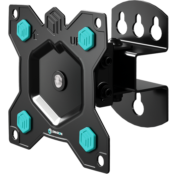 Tilting and swiveling bracket for TV or monitor 10"-35" with rotation max 20 kg, black R3
