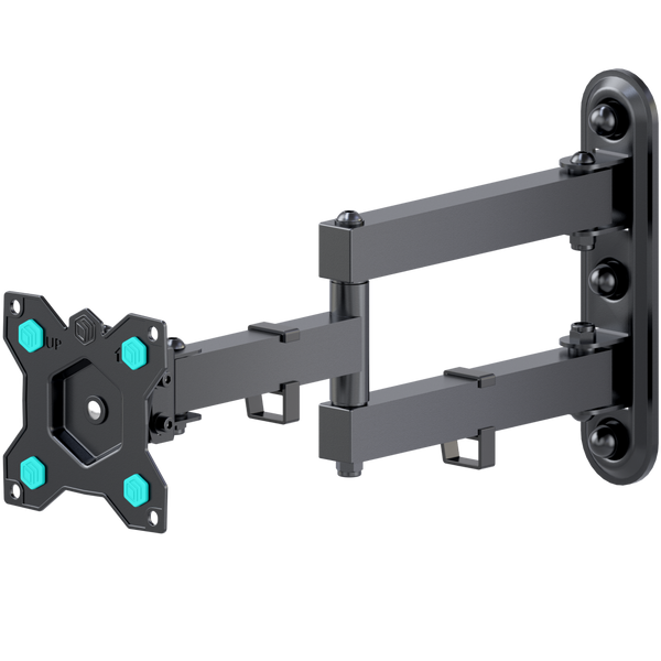 Full-Motion TV or Monitor Wall Mount for 10"-35" max 20 kg, Black R4