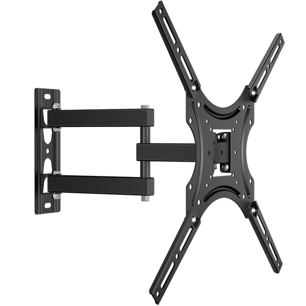 Tilting and swiveling TV bracket for 26"-55" max 40 kg, black STE344-B
