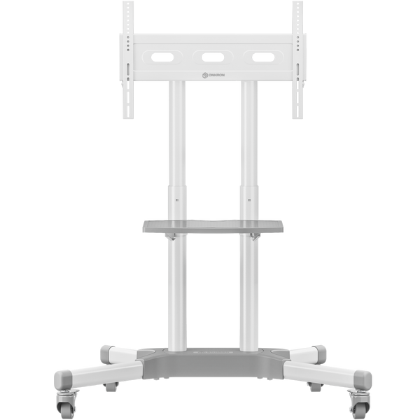 Mobile TV stand for TVs 32"-65", max 50 kg, white TS1351