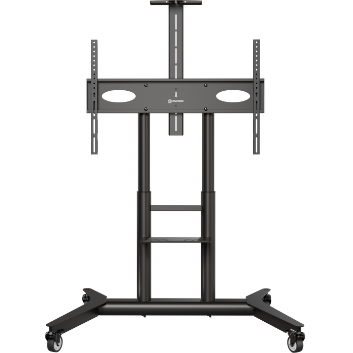 Mobile TV stand for TVs 55"-90", max 90 kg, black TS1871