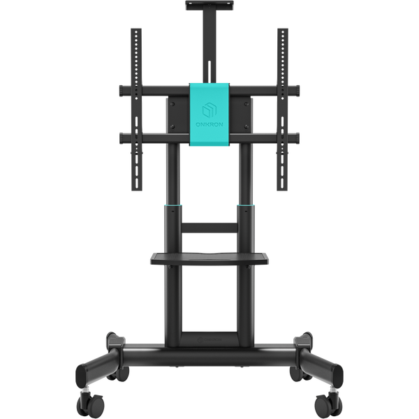 Mobile TV Stand for TVs and Large Screens 50"–90", Max Load 105.9 kg, Black TS1881
