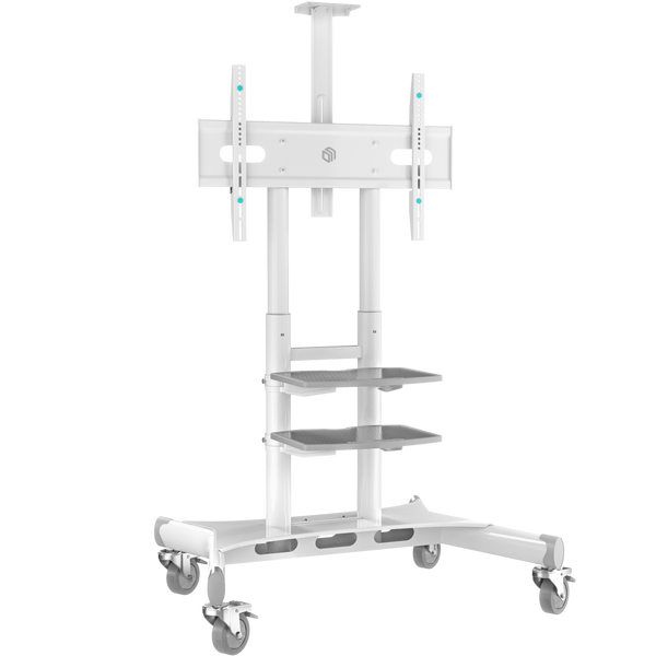 Mobile TV stand for TVs 50"-86", max 105.9 kg, white TS1881