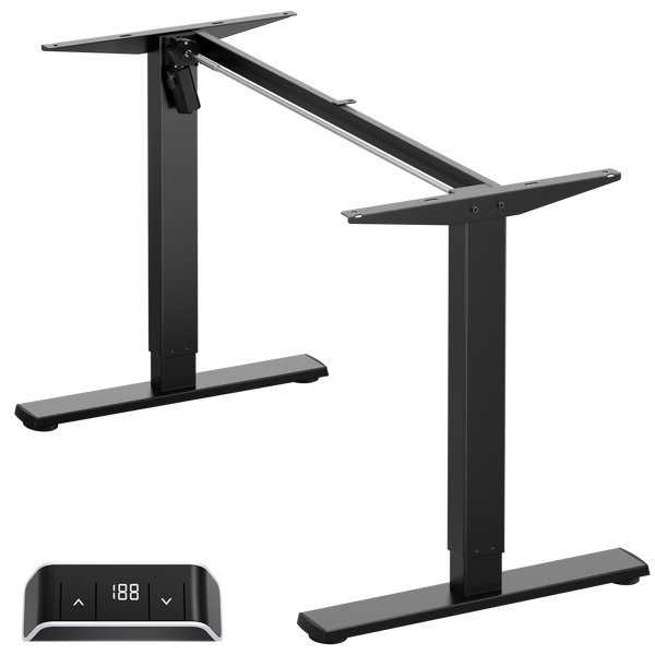 Motorized Under Desk with Height Adjustment max 70 kg, Black WDF221E