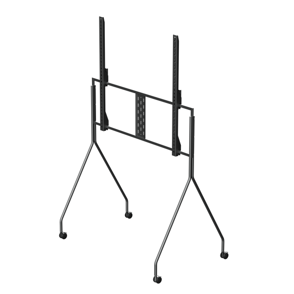 Mobile stand for 50"-75" TV, max. 45.5 kg, black TS73