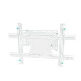 Tilting and swiveling TV bracket for 40"-75" max 68 kg, white M7L