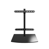 ONKRON Universal Swivel Table Top TV Stand for 32"-75" LCD LED Plasma TVs up to 40 kg PT3 Black
