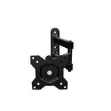 ONKRON Swivel Tilt TV Wall Mount for 10-32 Inch Flat&Curved LED TVs / 75x75 - VESA 100x100 Wall Mount TV up to 20 kg R4-B Black