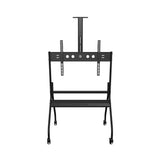 ONKRON Mobile TV stand with bracket 60"-120" Screens up to 116kg, Black TS2080