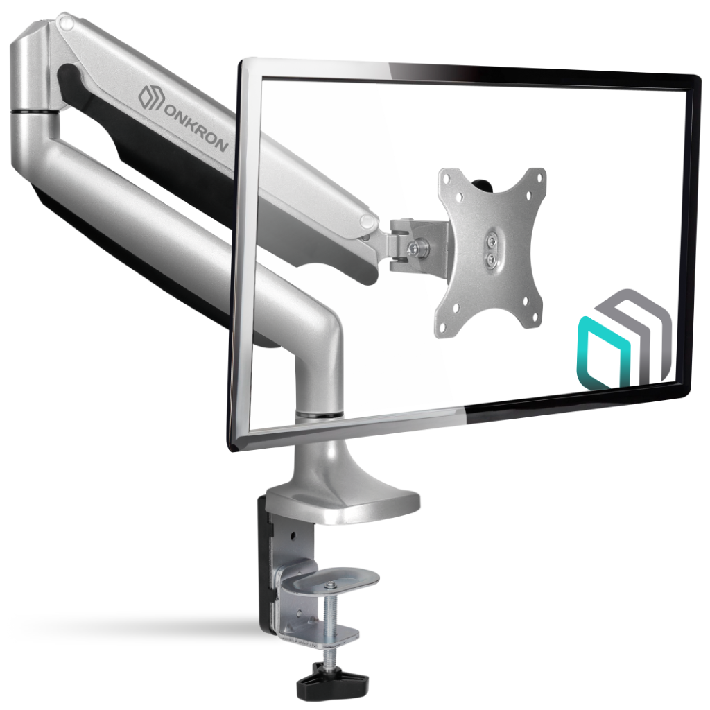 Monitor Desk Mount for 13 to 32-Inch LED LCD Flat Monitors up to 19.8 lbs - Onkron