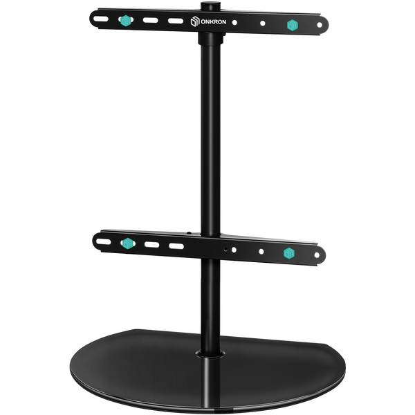 Desktop TV stand 32"-65", max 35 kg, tiltable, black PT2
