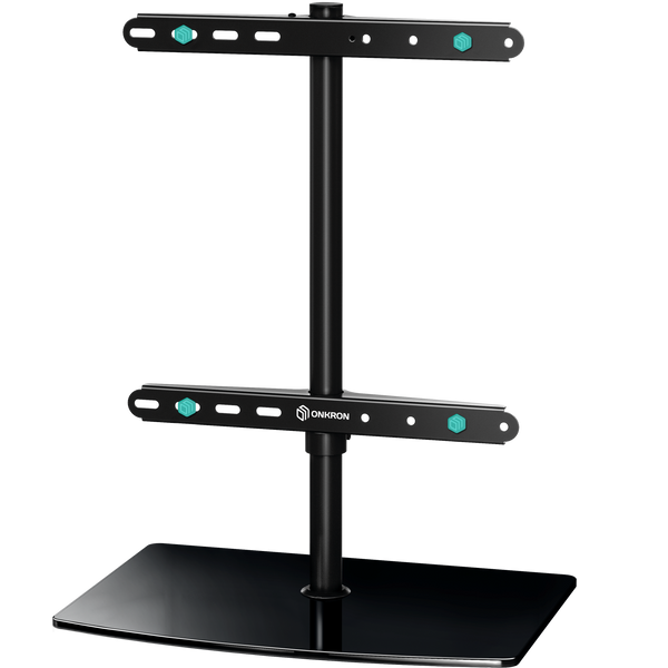 Desktop TV stand 32"-75", max 40 kg, tiltable, black PT3